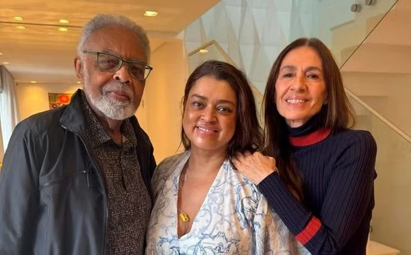 Gilberto Gil, Preta Gil e Flora Gil