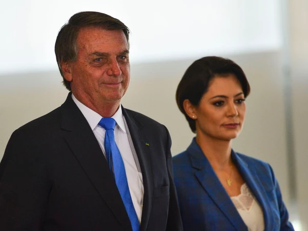 Jair e Michelle Bolsonaro