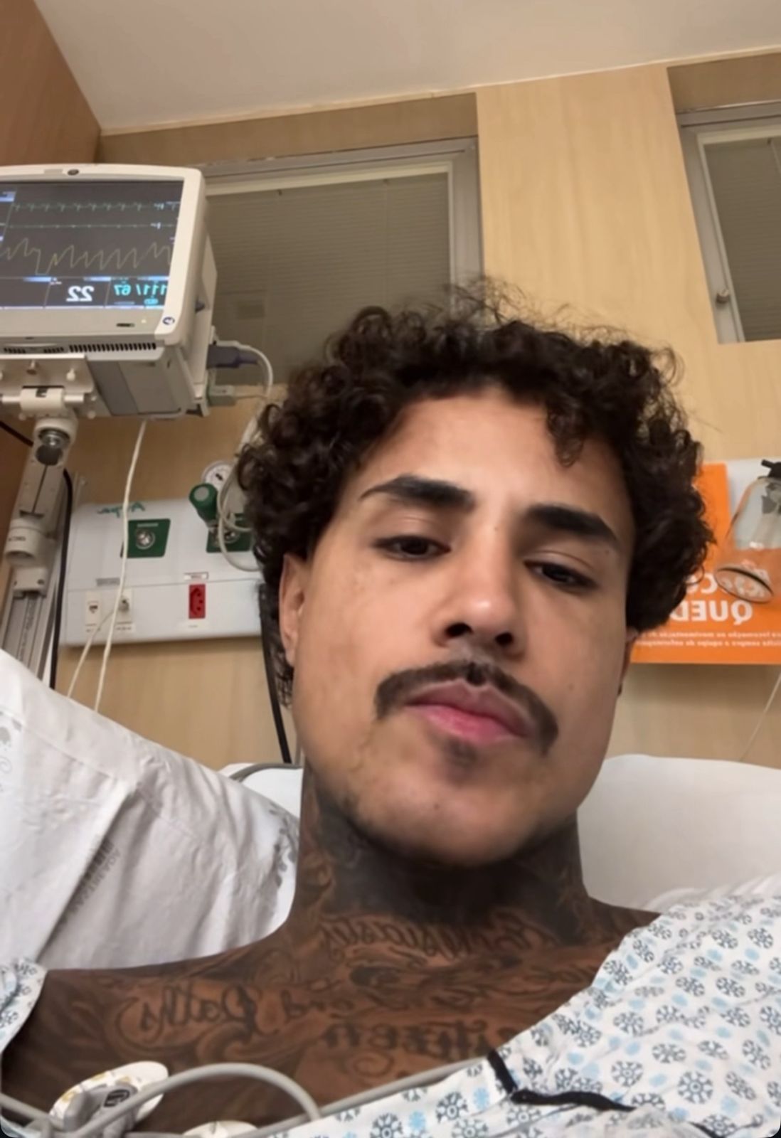 MC Livinho sofre acidente por Reprodução / Instagram
