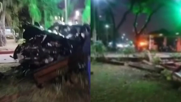 Porsche invade praça no centro de Itabuna