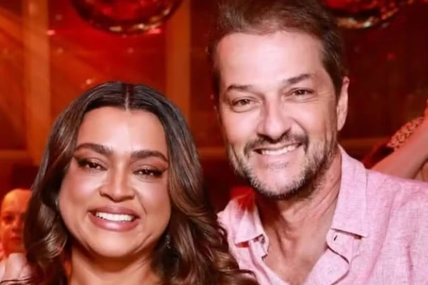 Preta Gi e Marcelo Cerrado  por Reprodução / Redes Sociais