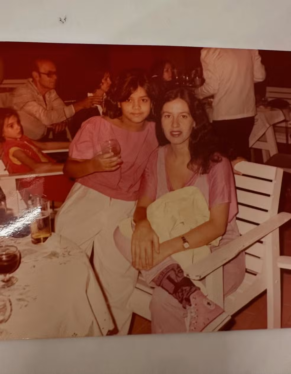 Preta Gil e Flora Gil em foto rara por Reprodução