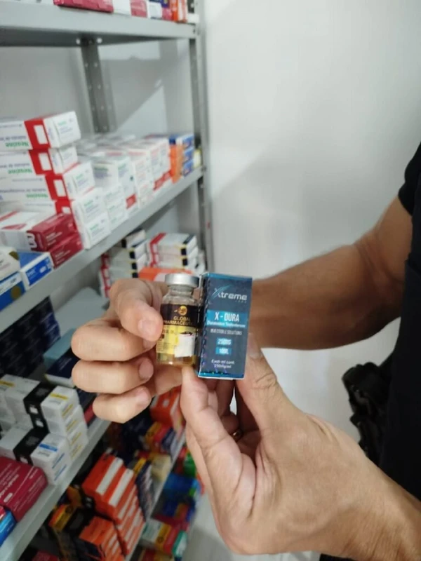 Remédios de uso controlado e anabolizantes foram apreendidos por Divulgação/ PC e CRF