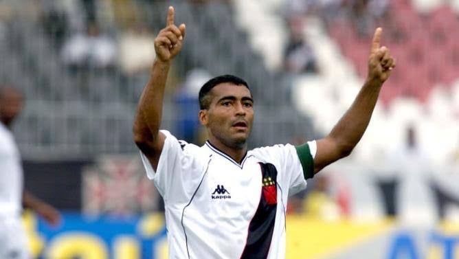 Romário também foi ídolo do Vasco por Divulgação