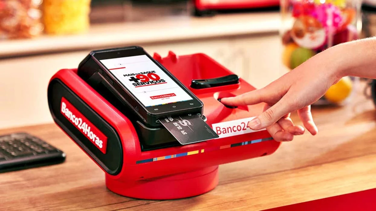 Saiba como funciona o equipamento do Banco24Horas