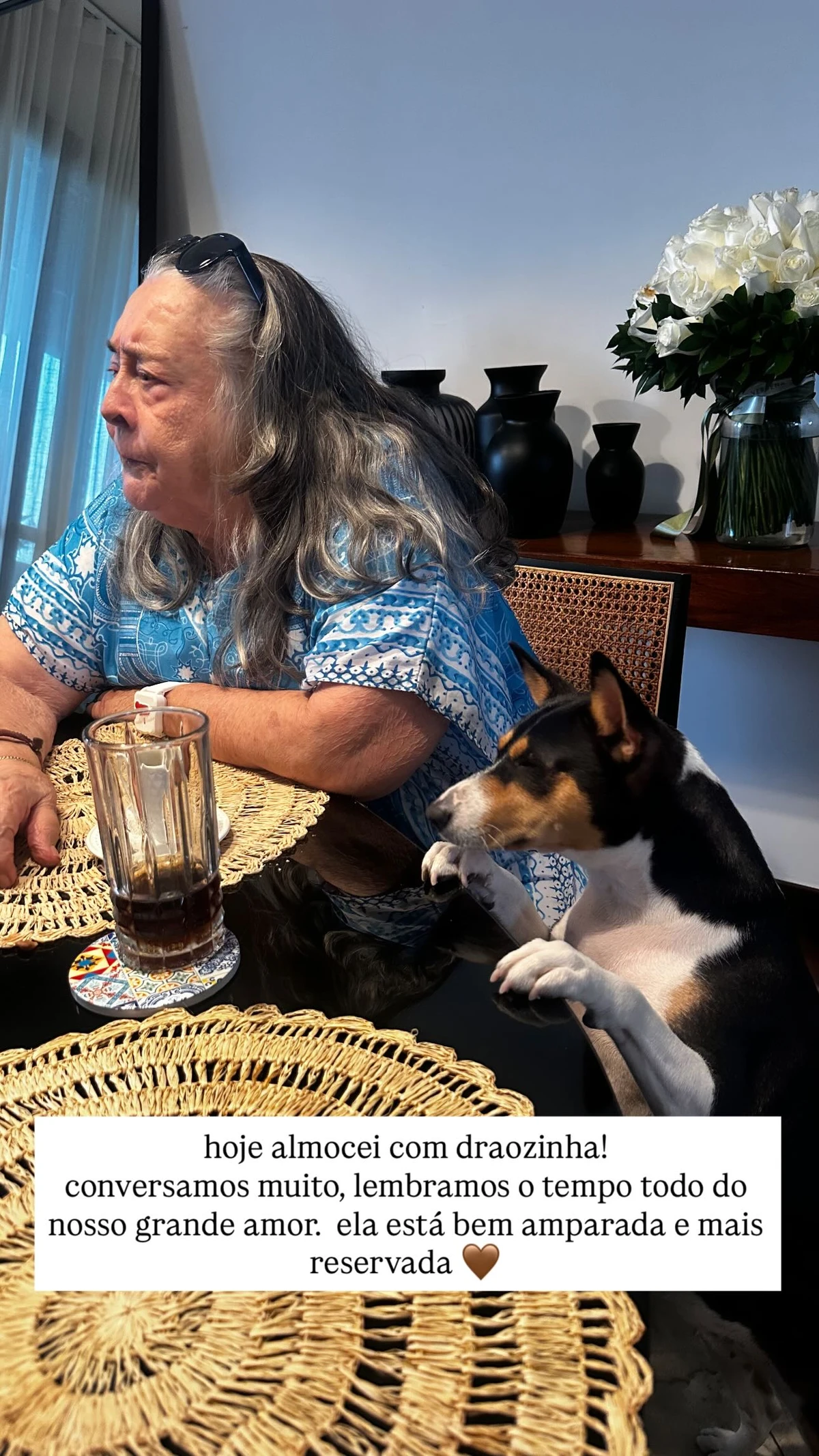 SDrão, mãe de Preta Gil por Reprodução/Instagram