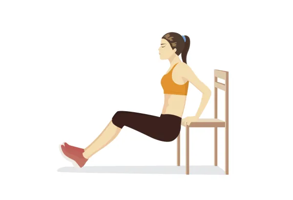 Treino caseiro fortalece os braços por Shutterstock