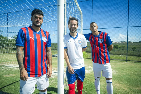 Bahia - $500 (jogador) / R$ 320 (torcedor)  por Divulgação