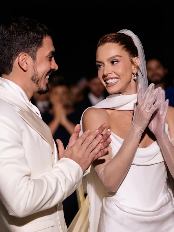 Casamento de Gabriel David e Giovanna Lancellotti por Reprodução/Instagram