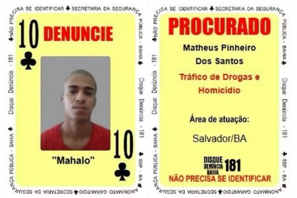 Matheus Pinheiro dos Santos, conhecido como “Mahalo”