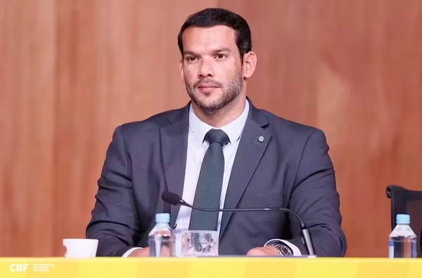 Presidente da Confederação Brasileira de Futebol (CBF), Samir Xaud