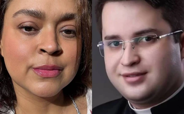 Preta Gil e o padre Danilo César