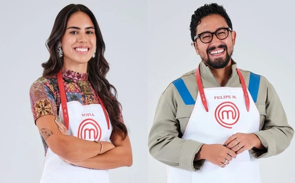 Sofia e Felipe M por Reprodução/Band