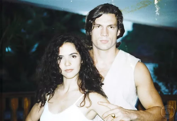 Tereza Seiblitz e Ricardo Macchi em Explode Coração por Arquivo/Globo