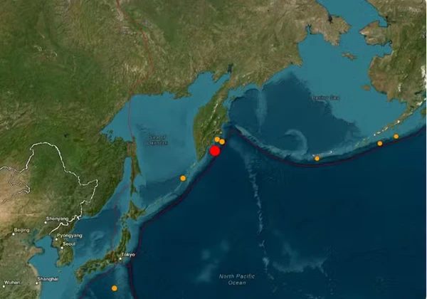 Terremoto atingiu Rússia por Divulgação