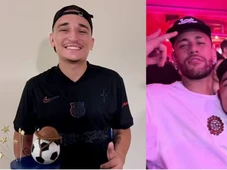 Imagem - João Gomes comemora 23 anos com bolo temático de Neymar; confira