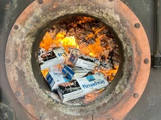 Imagem - Mais de 65 mil maços de cigarros ilegais são incinerados na Bahia