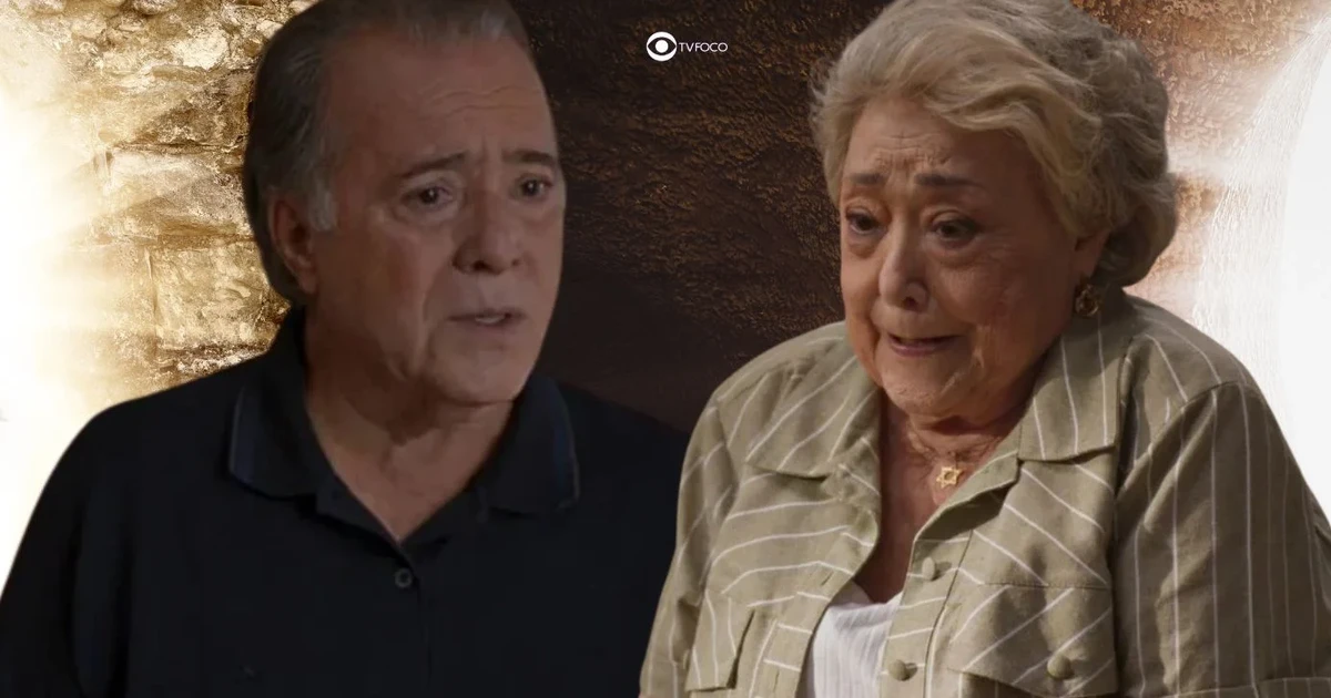 Abel e Rosa se despedem da trama por Reprodução