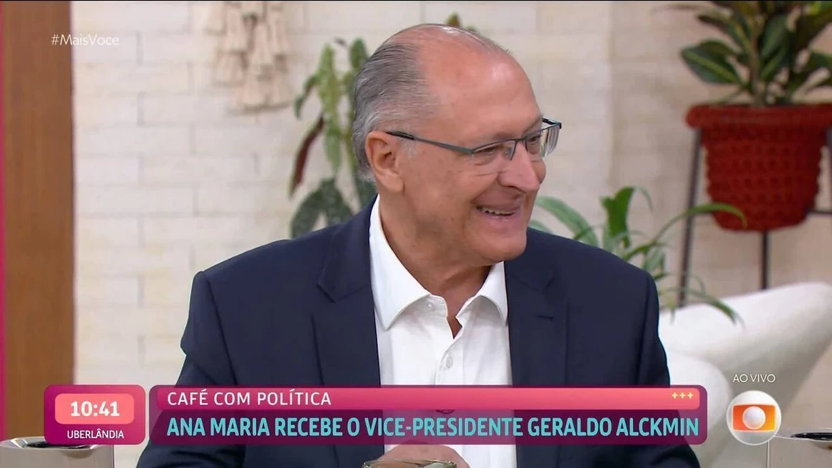 Ana Maria Braga e Geraldo Alckmin