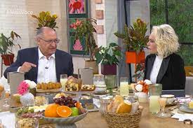Ana Maria Braga e Geraldo Alckmin por Reprodução