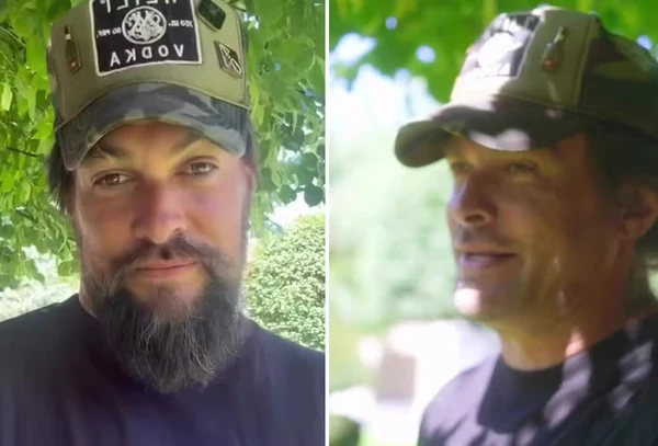 Antes e depois de Jason Momoa por Reprodução/Instagram