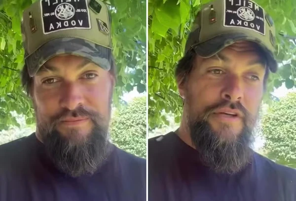 Antes e depois de Jason Momoa por Reprodução/Instagram