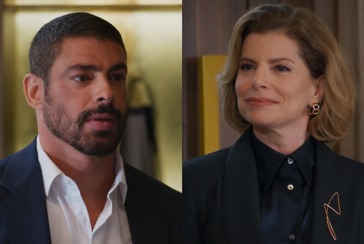 César Ribeiro e Odete Roitmann por Reprodução