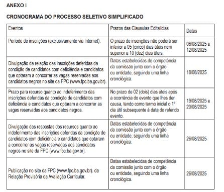 FPC abre processo seletivo com 49 vagas e salários de até R$ 3,3 mil na Bahia por FPC 