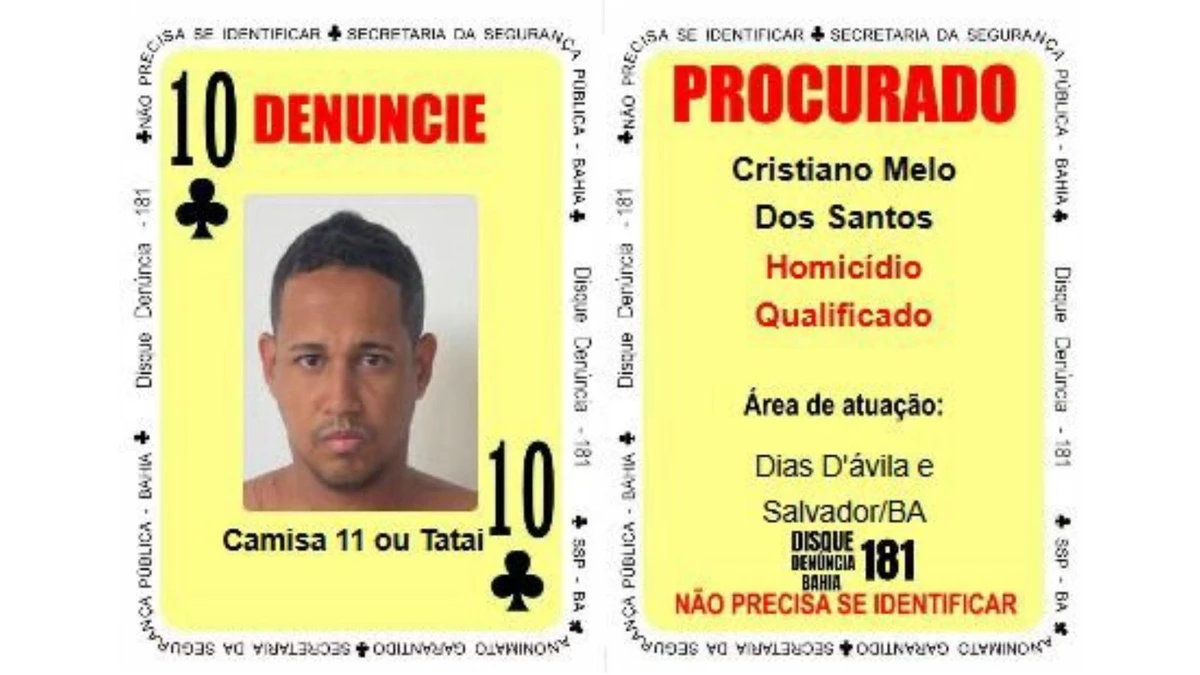Homem é um dos mais procurados pela polícia na Bahia