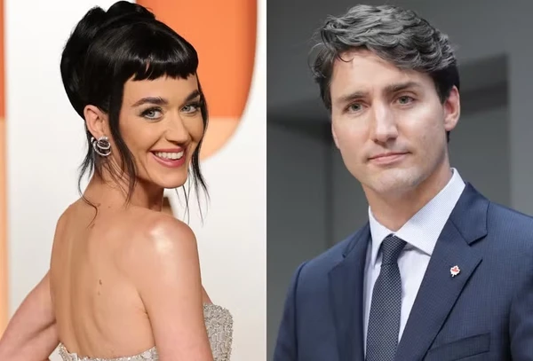 Katy Perry e Justin Trudeau 