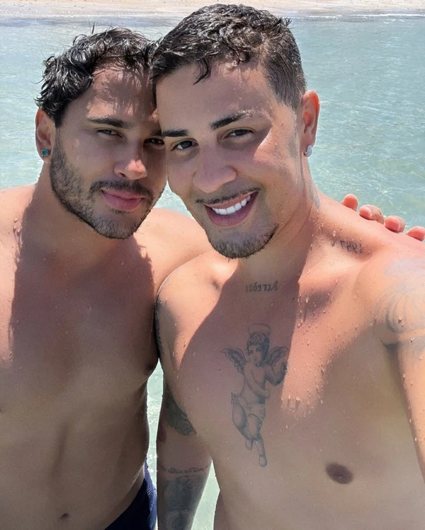Lucas Guimarães e Carlinhos Maia por Reprodução/Instagram
