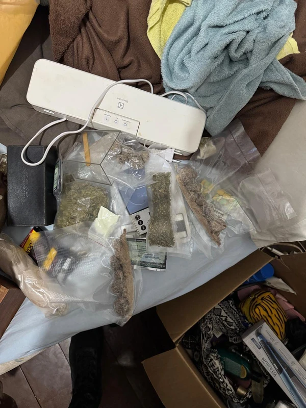 Maconha foi apreendida por Divulgação