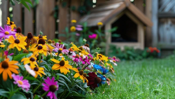 Manter o canteiro florido, colorido e vivo durante o ano todo exige uma manutenção simples, de acordo com as plantas escolhidas