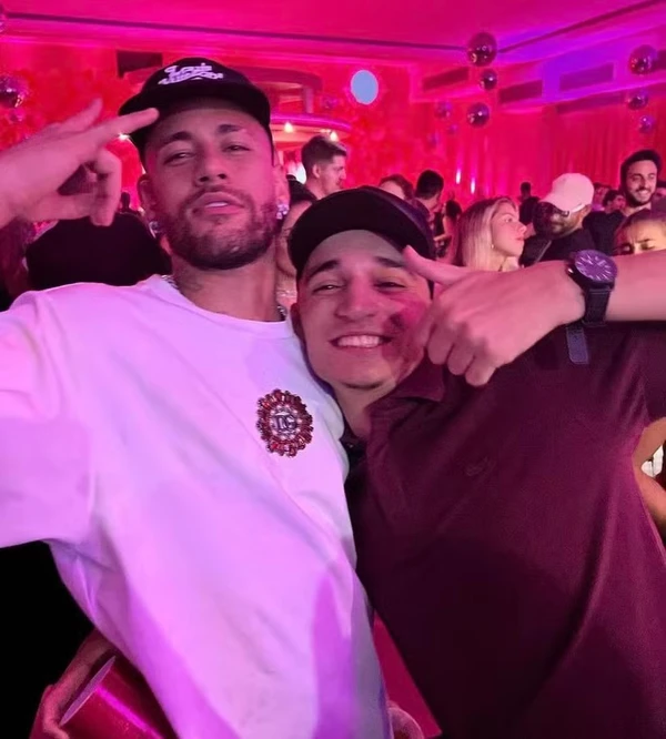 Neymar e João Gomes por Reprodução/Instagram