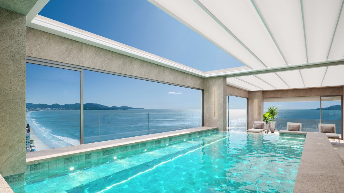 'Prédio do Neymar' - Do 36 ao 38, é 1 apartamento por andar; por Divulgação/Edify One