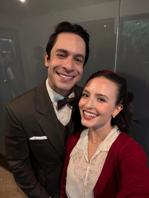 Rainer Cadete nos bastidores de "Êta mundo melhor!" por Reprodução/Instagram