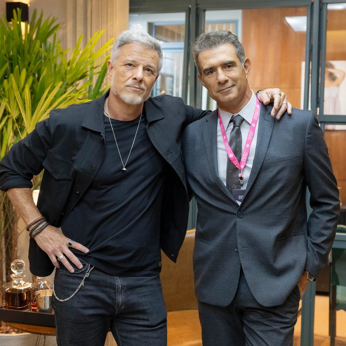 Ricardo e Jacques em "Dona de Mim" por Reprodução / TV Globo