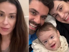 Imagem - Nadja Haddad rebate seguidora que questionou se filho tem 'síndrome': 'Rostinho dele'