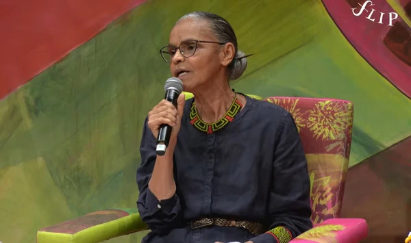 A ministra Marina Silva na Flip 2025