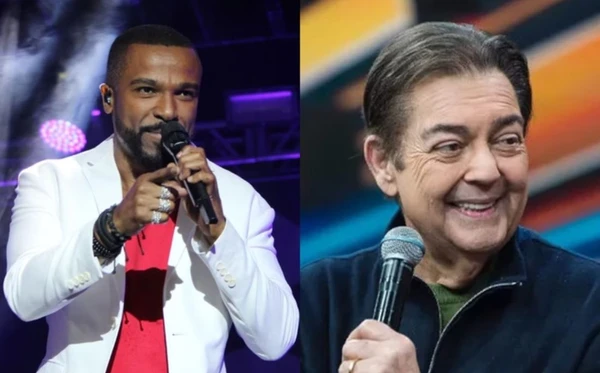 Alexandre Pires e Faustão