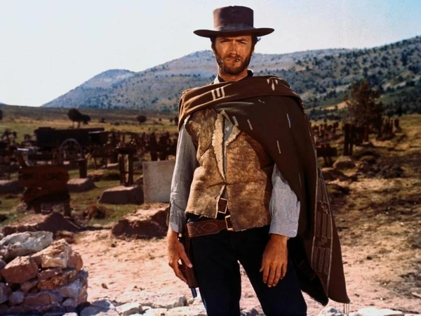 Clint Eastwood  por Reprodução