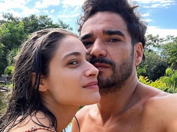 Luisa Arraes e Caio Blat por Reprodução/Instagram