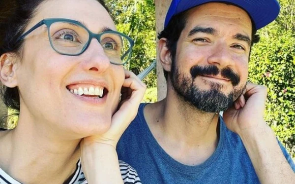Paola Carosella e Manuel Sá por Reprodução/Instagram