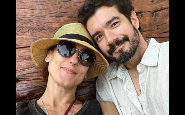 Paola Carosella e Manuel Sá por Reprodução/Instagram