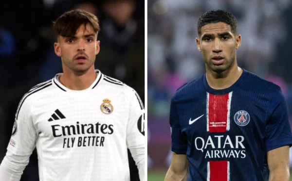 Raúl Asencio e Achraf Hakimi
