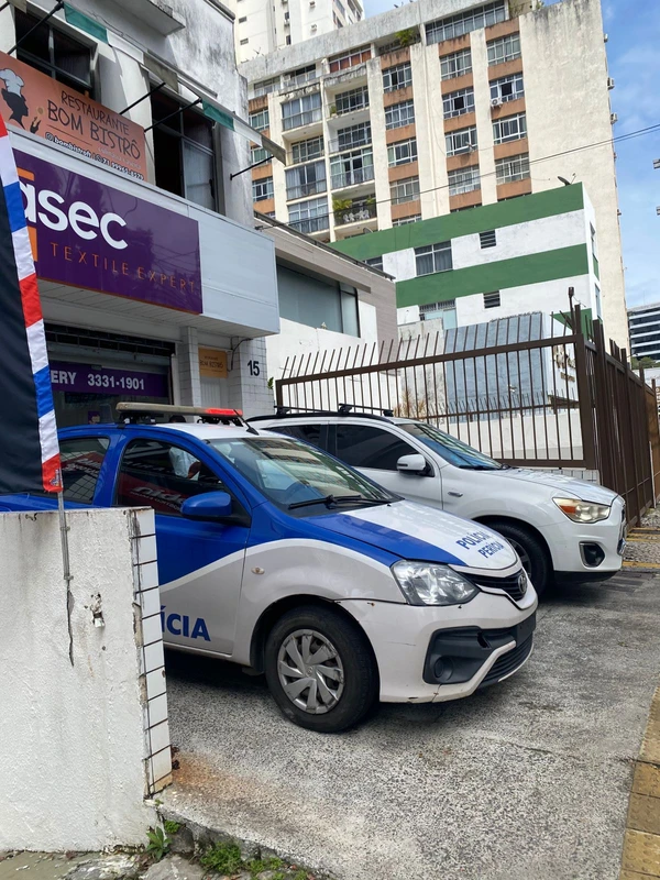 Restaurante invadido na Graça  por Reprodução