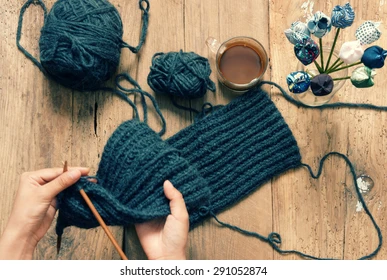 Tricô por Shutterstock