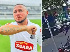 Imagem - Ex-jogador do Santos dá voadora em suspeito de roubar cliente em barbearia: 'Mereceu'; VÍDEO