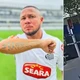 Imagem - Ex-jogador do Santos dá voadora em suspeito de roubar cliente em barbearia: 'Mereceu'; VÍDEO