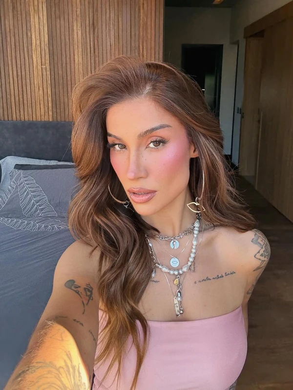 Antes e depois de Bianca Andrade por Reprodução/Instagram
